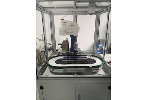 視覺引導機器人隨動精確抓取設備（樣機）